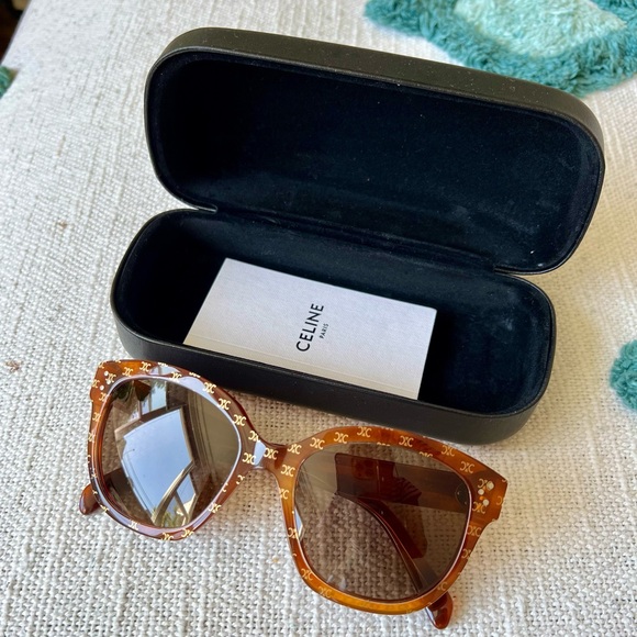 Celine monogram Triomphe sunglasses NEW main image 4